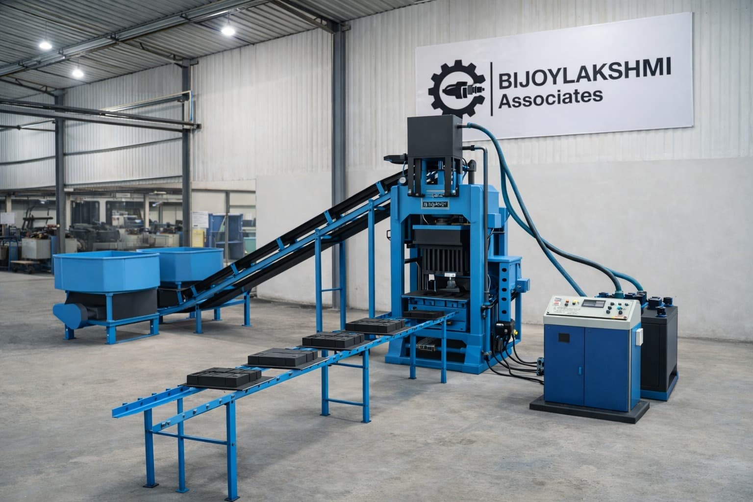 Hydraulic Brick Press